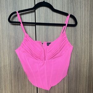 PrettyLittleThing Hot Pink Tank